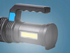 MOCNA LATARKA WIELOFUNKCYJNA 5x LED T6 WOJSKOWA 05