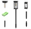 Lampki Solarne Wbijane Do Ogrodu Lampka Solarna LED Oświetlenie 2 Sztuki