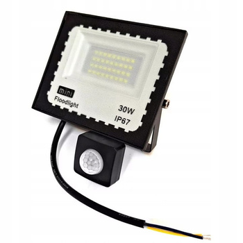 Halogen LED Z CZUJNIKIEM ruchu 30W naświetlacz IP