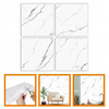 PŁYTKI SAMOPRZYLEPNE PANEL BIAŁY MARMUR PCV LAMINAT POŁYSK ZESTAW 10x 0,9m2
