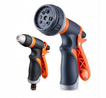 ZRASZACZ OGRODOWY PISTOLET DO WĘŻA OGRODOWEGO ZRASZAJĄCY ZESTAW 2szt