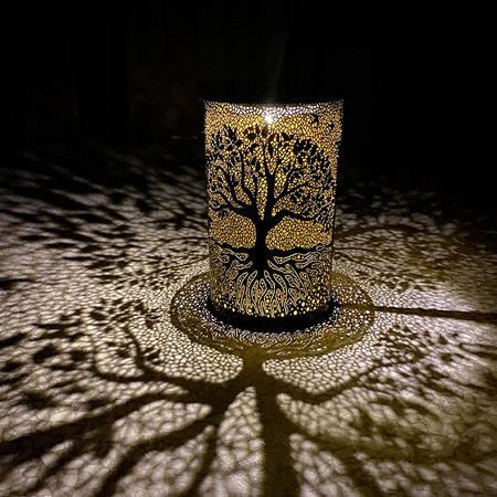 LAMPION KAGANEK LED DEKORACYJNY WISZĄCA LAMPA DO OGRODU NA BALKON KLIMAT
