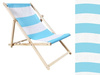 Leżak Reklamowy Z NADRUKIEM Ogrodowy Plażowy Twoje LOGO