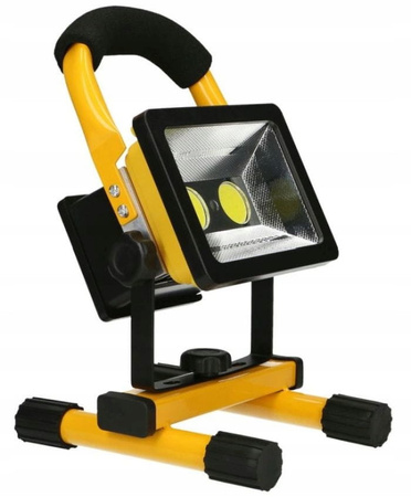 HALOGEN PRZENOŚNY LED SMD AKUMULATOROWY 50W COB