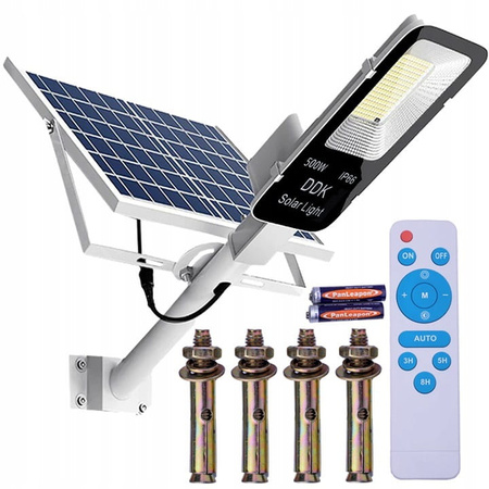 LAMPA ULICZNA LED SOLARNA 500W PRZEMYSLOWA 20 Ah
