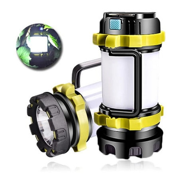 MOCNA LATARKA TAKTYCZNA LED AKUMULATOR AZARIS USB