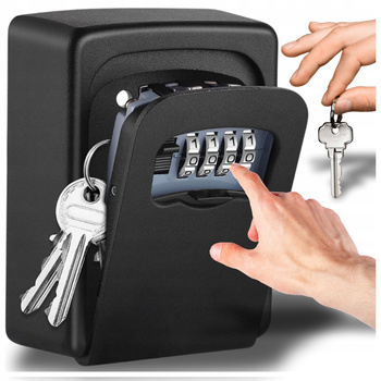 SCHOWEK NASCIENNY NA KLUCZE SEJF KASETKA SZAFECZKA SKRZYNIA