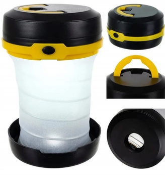 Lampa Turystyczna Biwakowa pod Namiot na Biwak 2w1