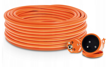 PRZEDŁUŻACZ ELEKTRYCZNY OGRODOWY 50M IP44 3x2.5 GRUBY Z UZIEMIENIEM