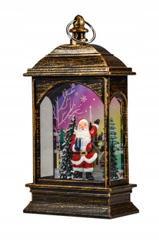 LAMPION LATARENKA LED OZDOBA ŚWIĄTECZNA LED RENIFER BOŻE NARODZENIE