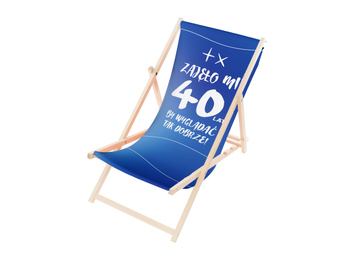 Leżak Drewniany premium 40 LAT